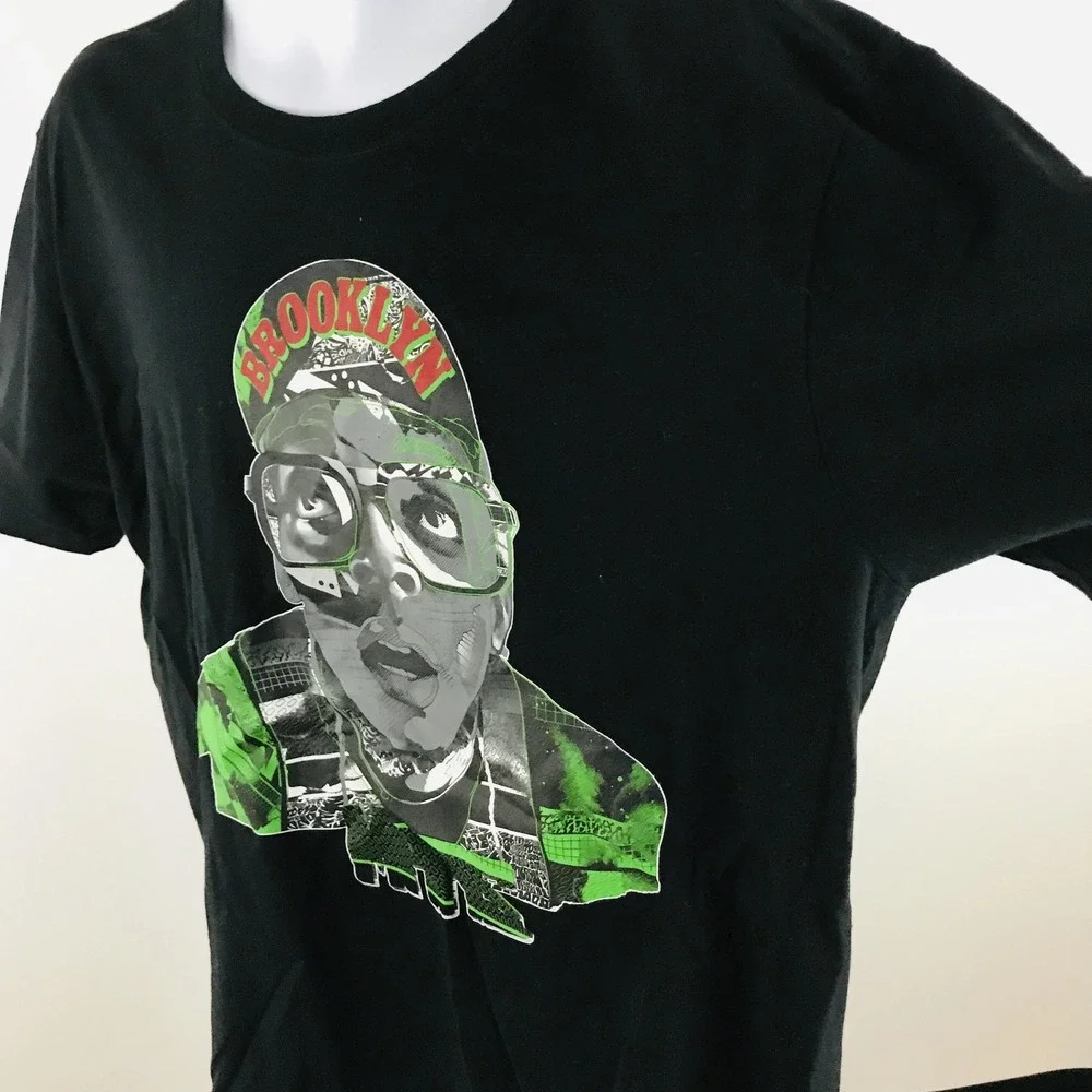 Jordan Shirt Spike Lee Black Mars Blackmon Brooklyn Jumpman Graphic Nike XL - Picture 4 of 8